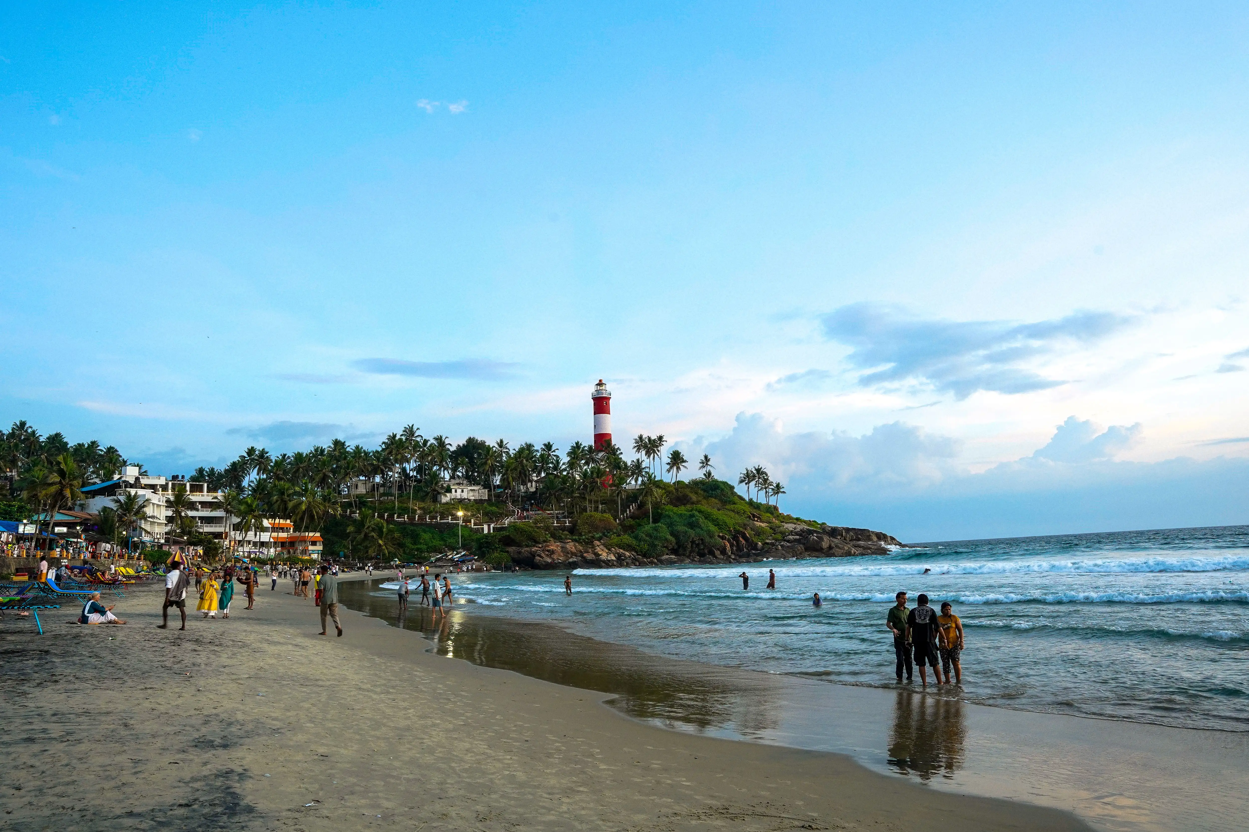 Kovalam Beach Sunset